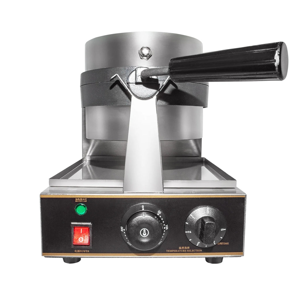 Stainless Steel Commercial Flip Waffle Iron B509