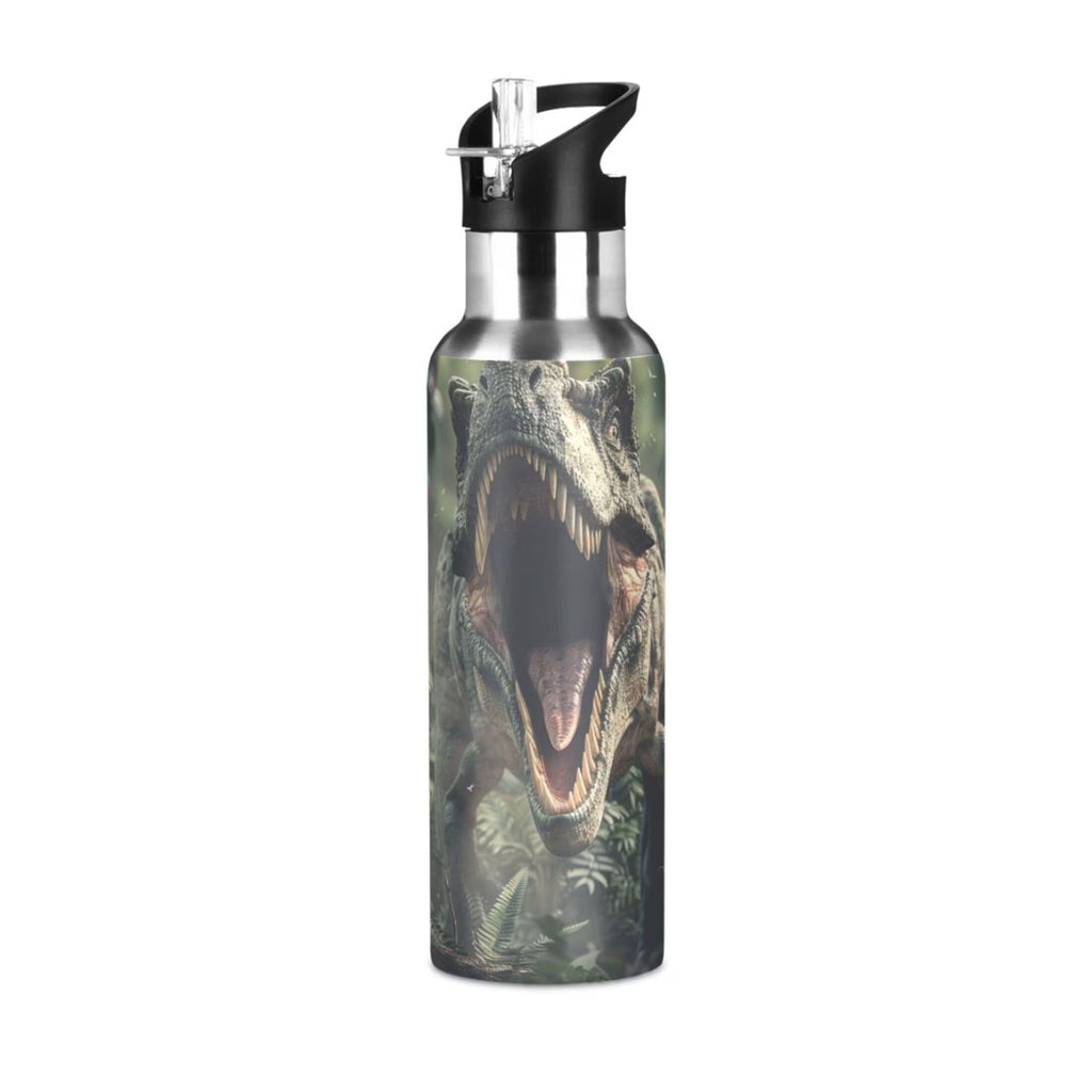 Insulated Thermos Kids Stainless Steel Bottle with Straw Lid Flask 20 oz M52628