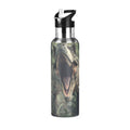 Insulated Thermos Kids Stainless Steel Bottle with Straw Lid Flask 20 oz M52628