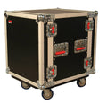 12U Cast Rack Road Case with Casters C961563