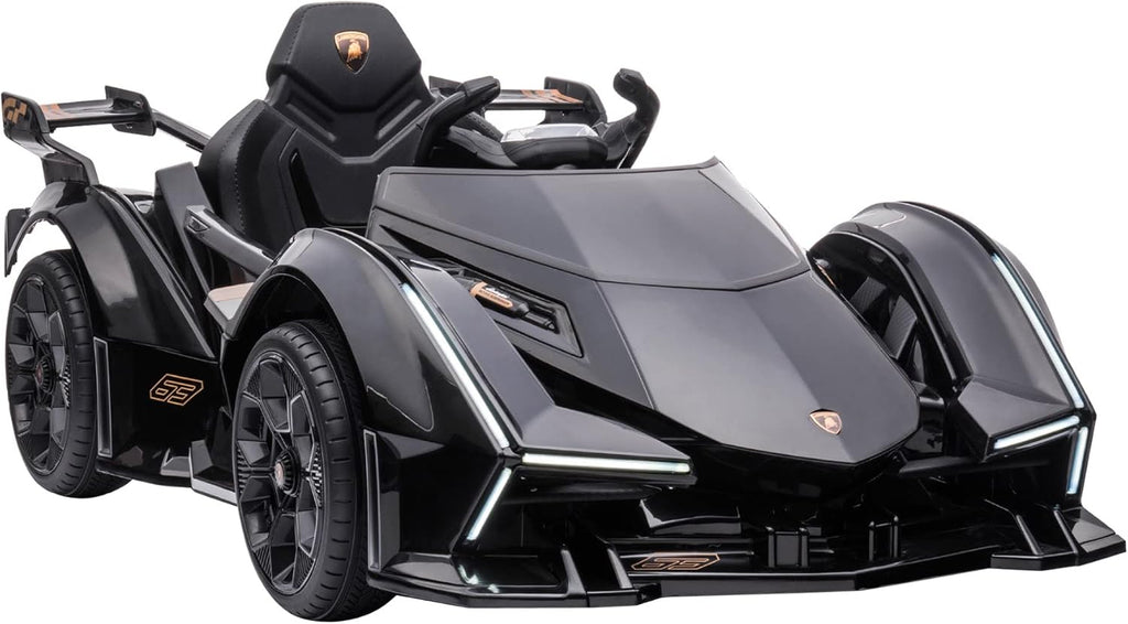 Orange 12V Battery Powered Ride On Toy Car with Parent Remote Control M3130