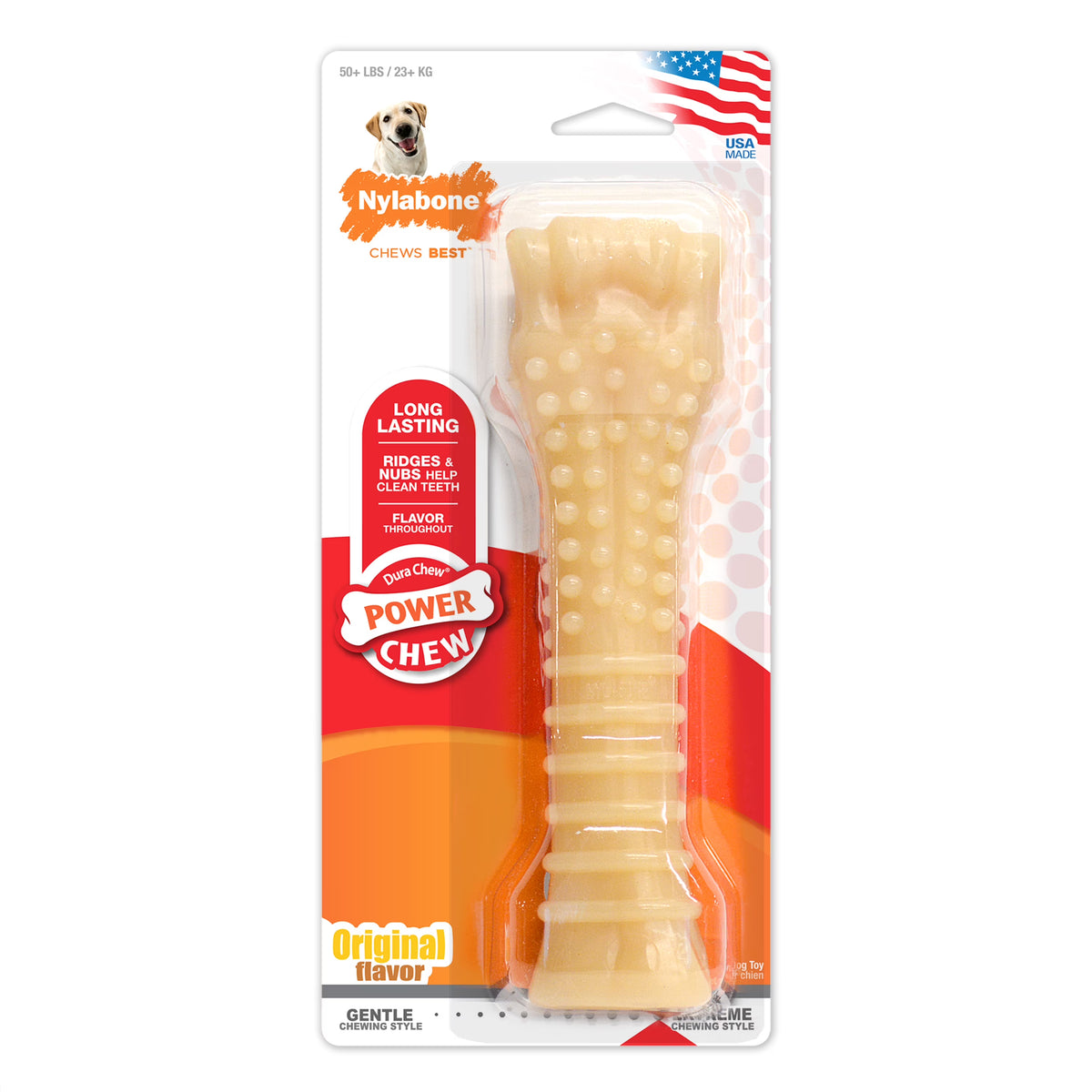 Power Chew Flavored Durable Chew Toy for Dogs X-Large (1 Count) E6515