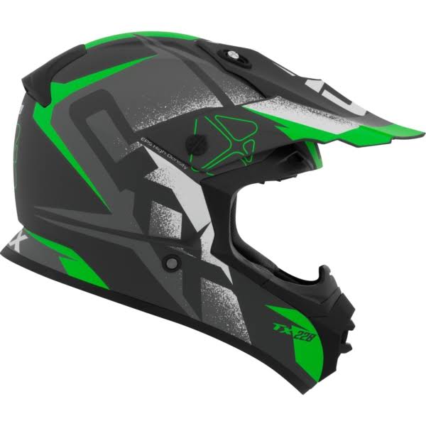 Green Off-Road Helmet, Size: XS T502