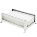 Silver Frost Glass Napkin Holder V3827