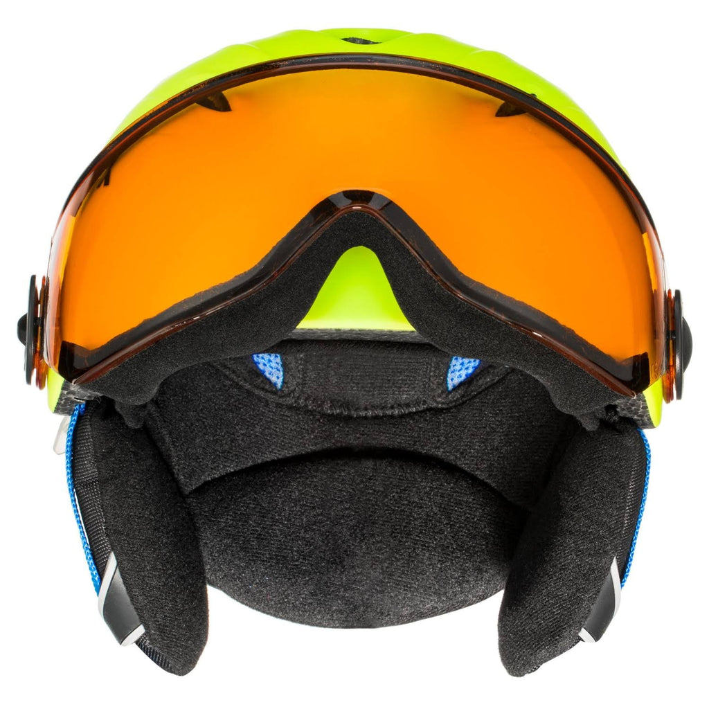 Yellow Junior Ski Helmet S3418