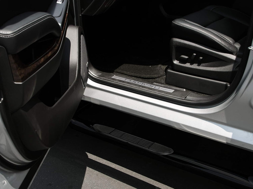 Black Side Step Bars for Ford Super Duty F-350 Regular Cab H737679