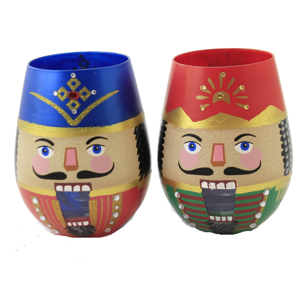 2 Piece Stemless Wine Glass Set V327