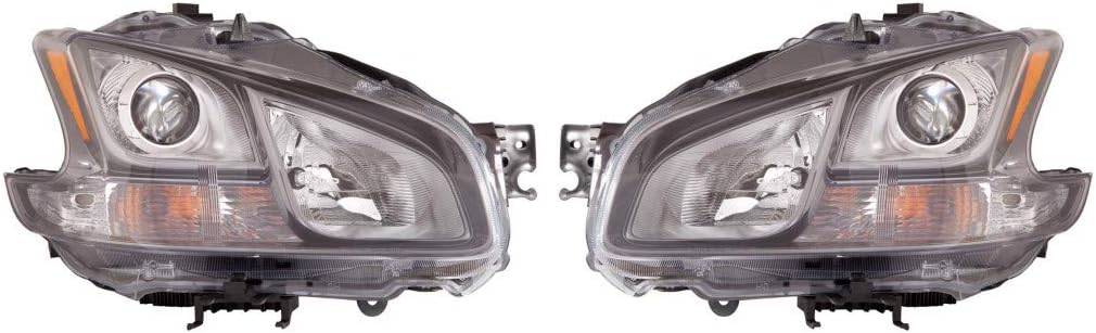 Headlight Assembly for Nissan Maxima 2011-2014 Passenger Side HID L489193