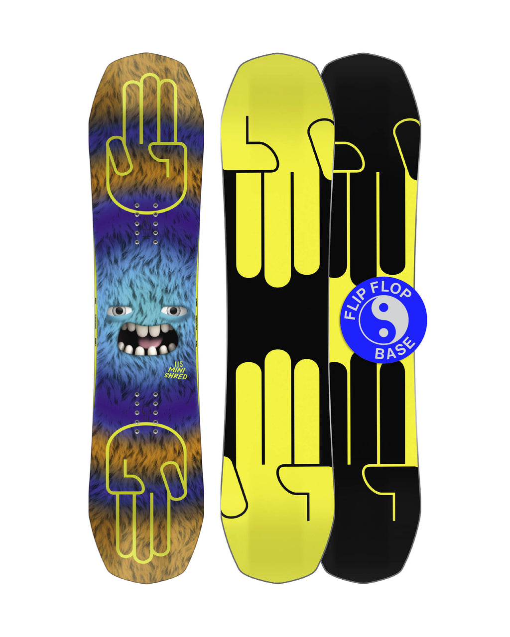Junior Minishred Snowboard - 115 cm K194