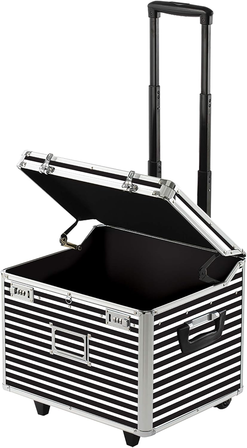 Locking Mobile Rolling File Storage Chest B579940