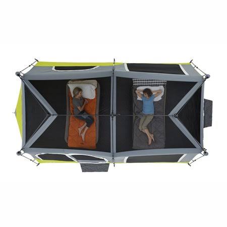 18& x 10& 12-Person 2-Room Instant Cabin Tent S4095