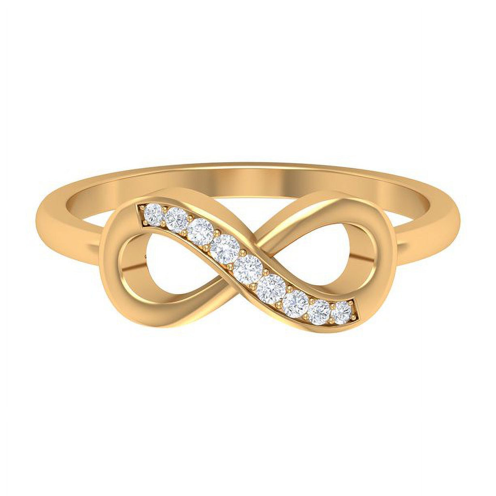 14K Yellow Gold Diamond Ring B250