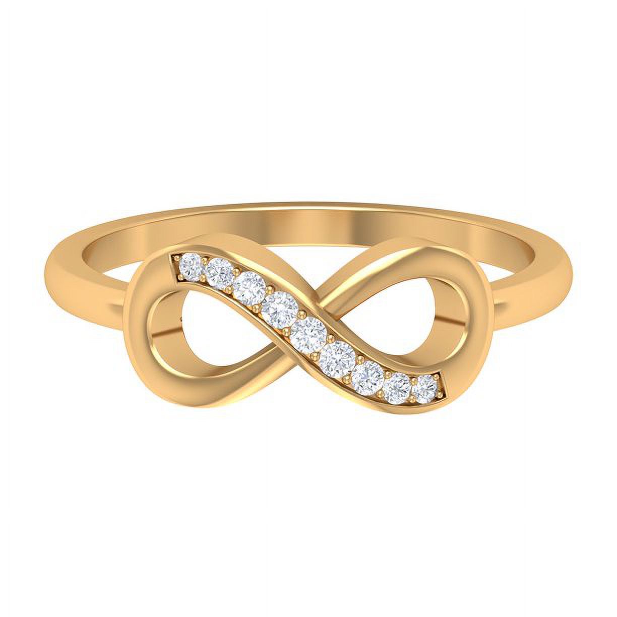 14K Yellow Gold Diamond Ring B250