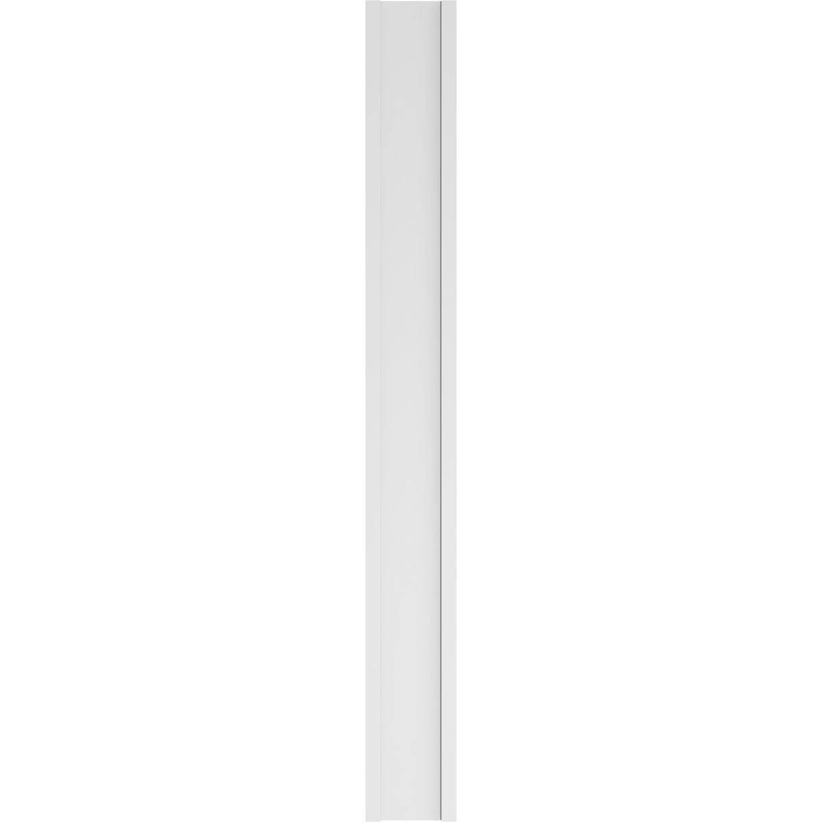 Fluted PVC Pilaster with Decorative Capital & Base (Pair) X916
