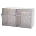 White 2 Tip Out Bin Unit J7735