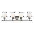 4 Light Polished Nickel Bath Bracket N45979