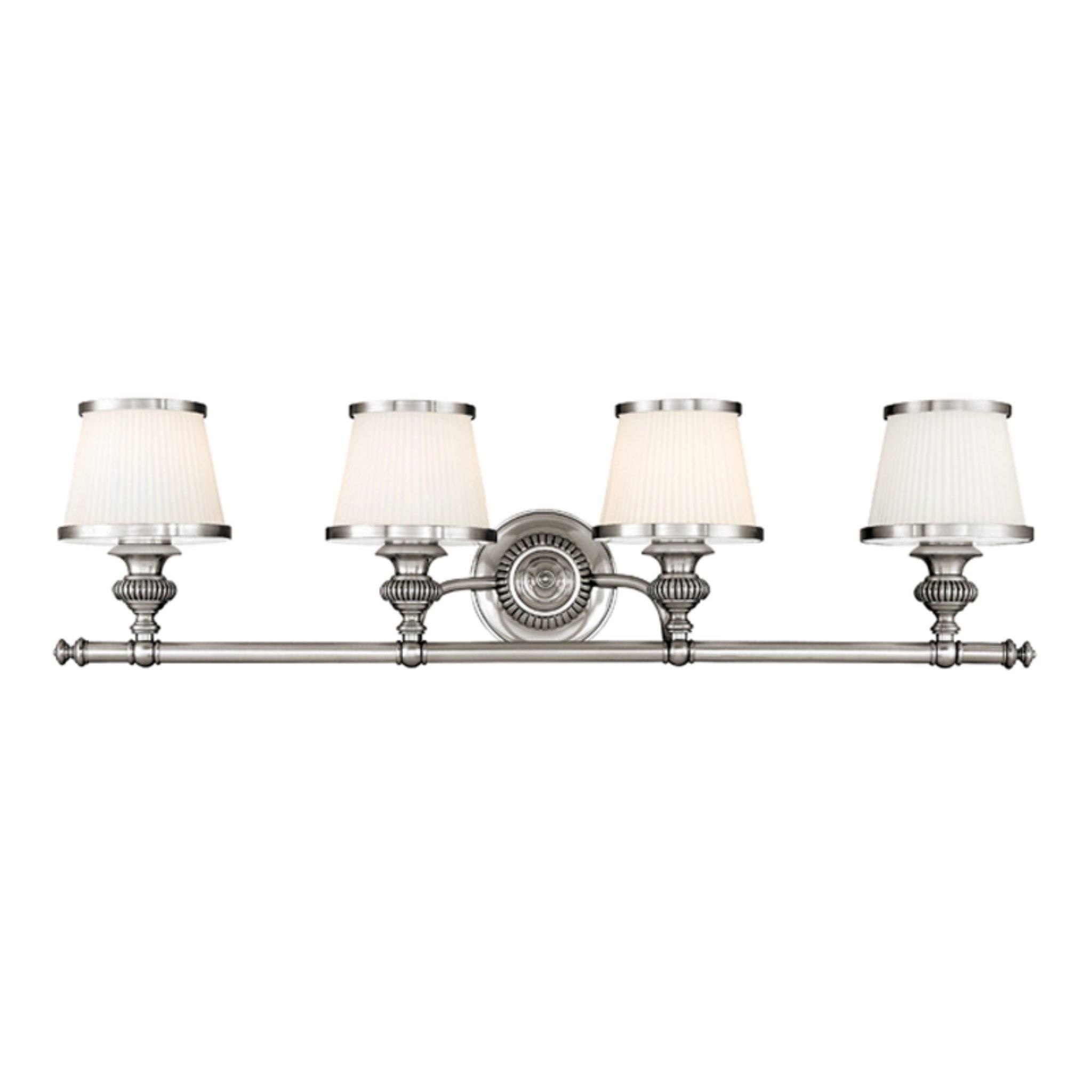 4 Light Polished Nickel Bath Bracket N45979