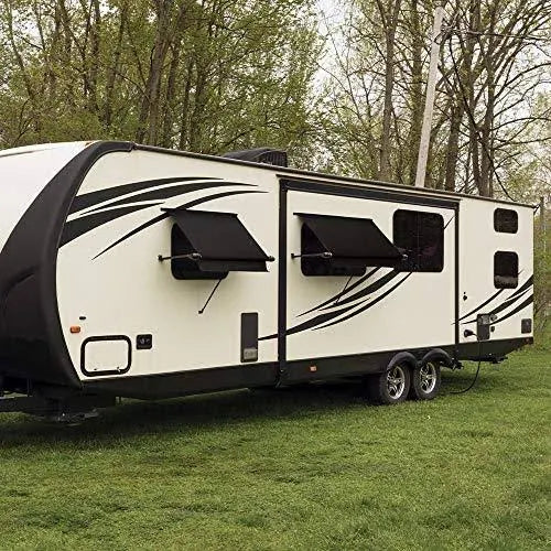 Black RV Window Awning E778