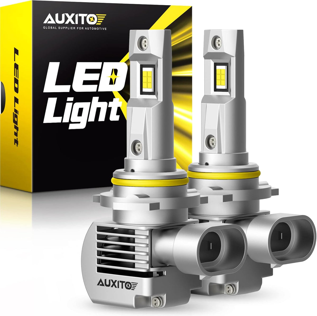 9005 HB3 LED Headlight Bulbs 6000K White, Pack of 2 U186