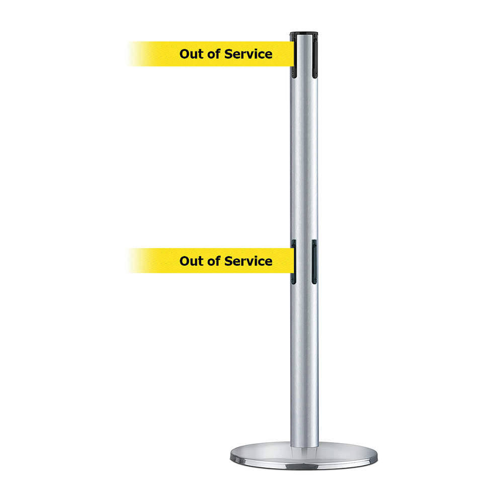 Satin CH Barrier Post with Belt Q19948