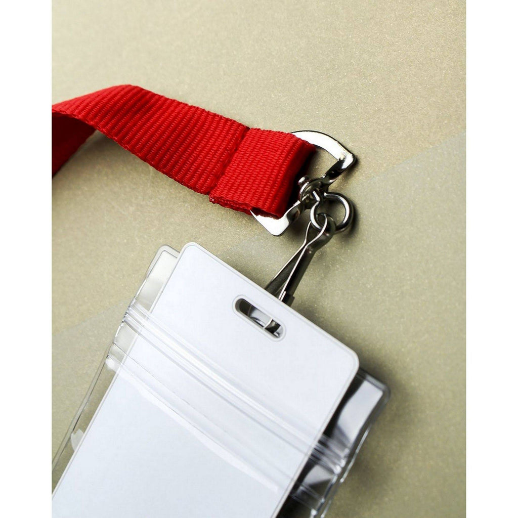 24 Pack Neck Lanyards with Waterproof Card Cases Z1320