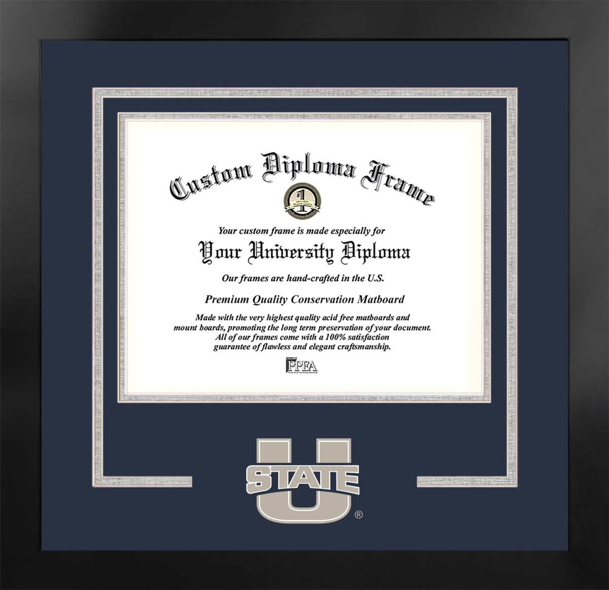 11 x 8.5 in. Black Frame Diploma D117899