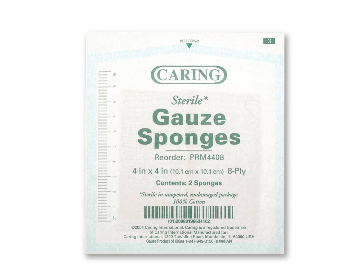 Sterile Gauze Sponges F582
