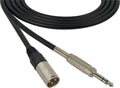 Mogami Audio Cable 3-Pin XLR Male to 0.25 in. TRS Male 50 ft. F90933