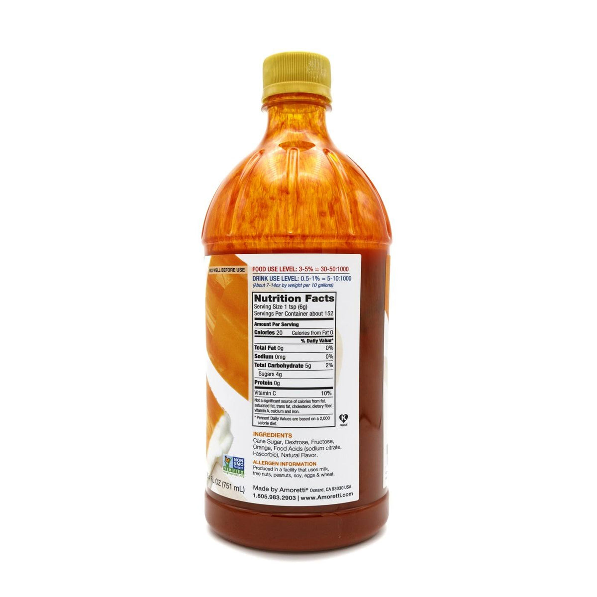 Natural Orange Cream Artisan Flavor 2.2 lbs B347477