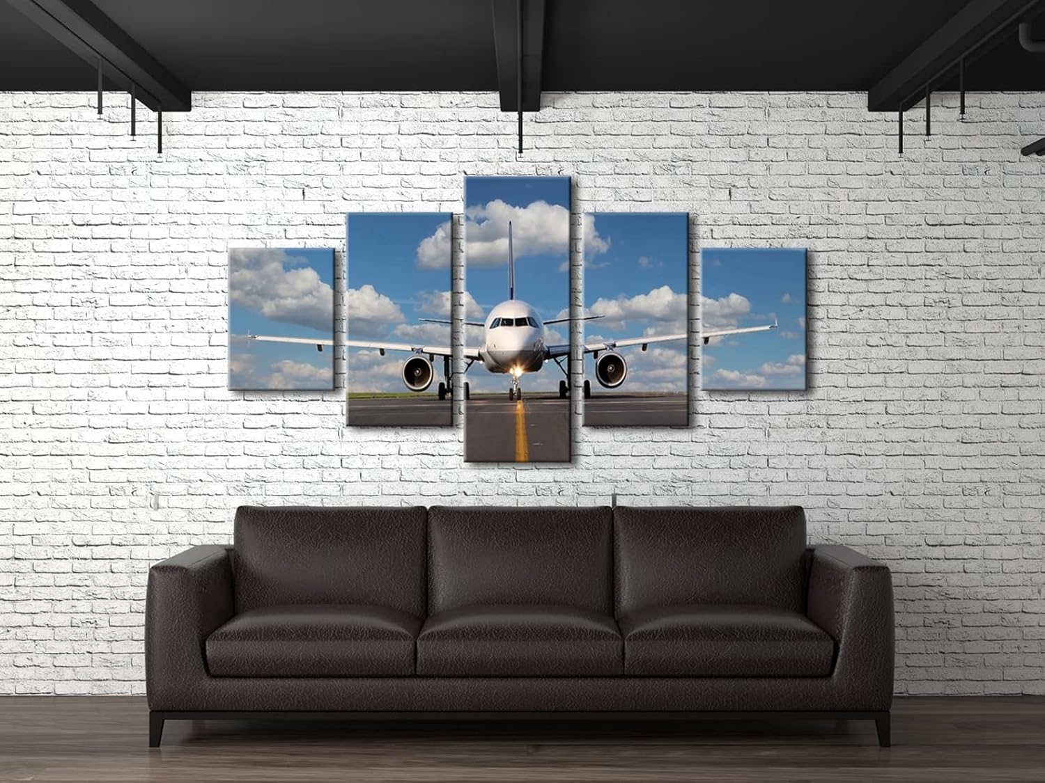 5 Panel Stretched Canvas Wall Art J86469