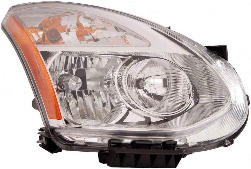 Headlight Assembly for Nissan Rogue 2009 2010 Passenger Side Halogen Y891