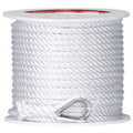 Twisted Nylon Anchor Line, 1/2" x 250 ft., White A808