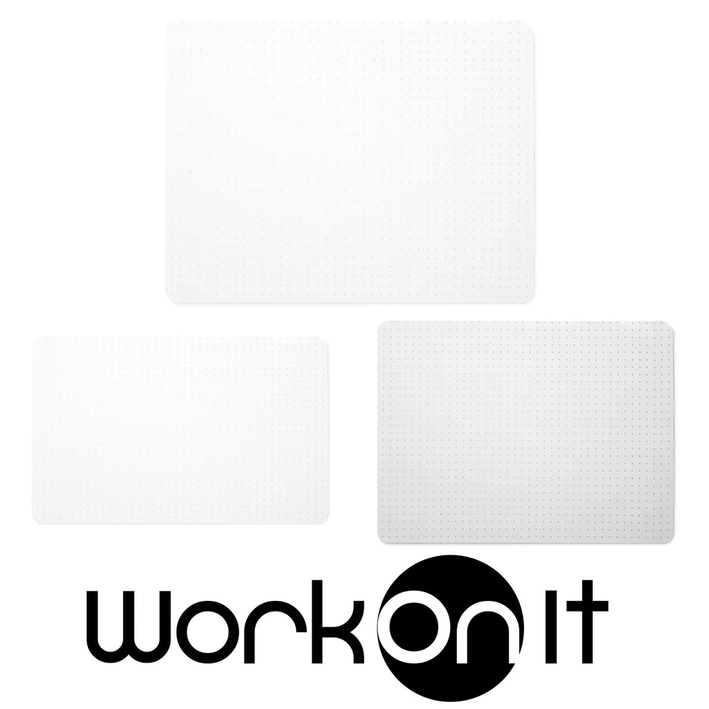 Clear Office Chair Desk Floor Mat for Low Pile Carpet C76653
