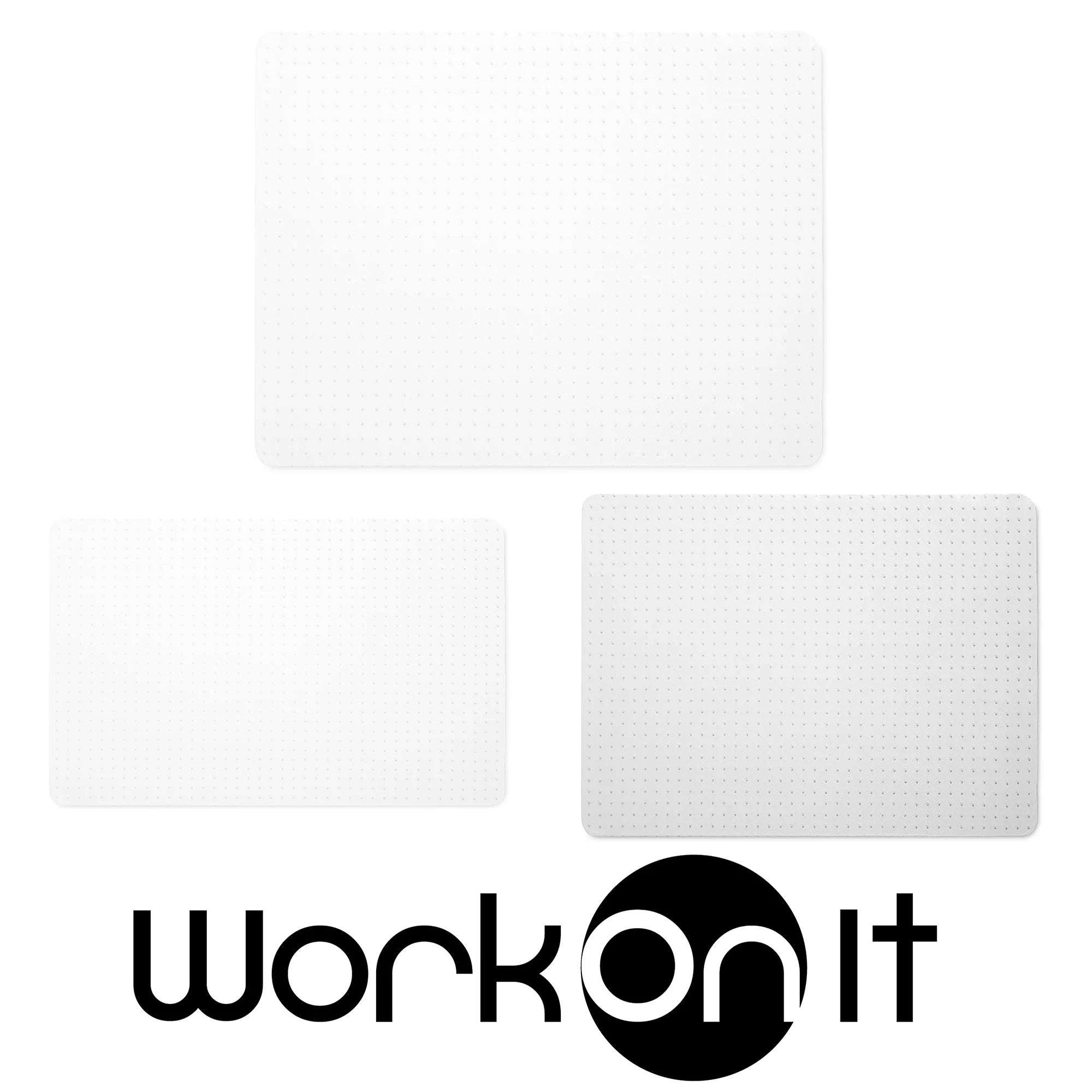 Clear Office Chair Desk Floor Mat for Low Pile Carpet C76653