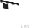 Matte Black 20W 16 Picture Light with Frosted Glass Diffuser L9853