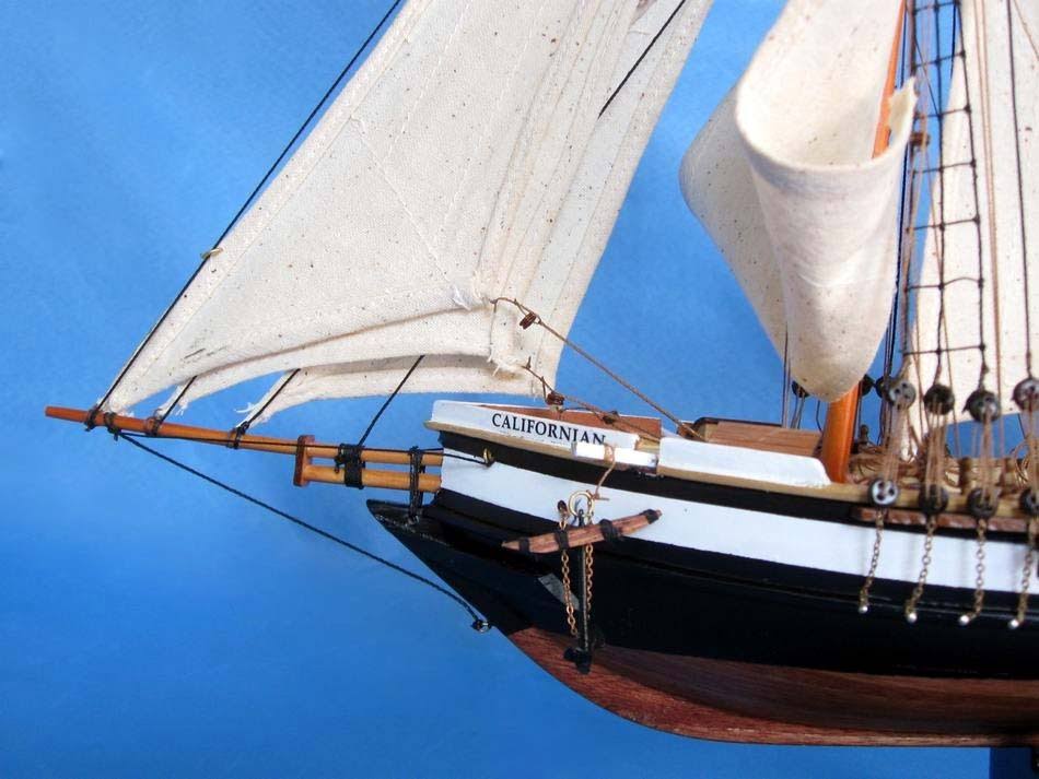 24 inch Wooden Tall Ship Model V948