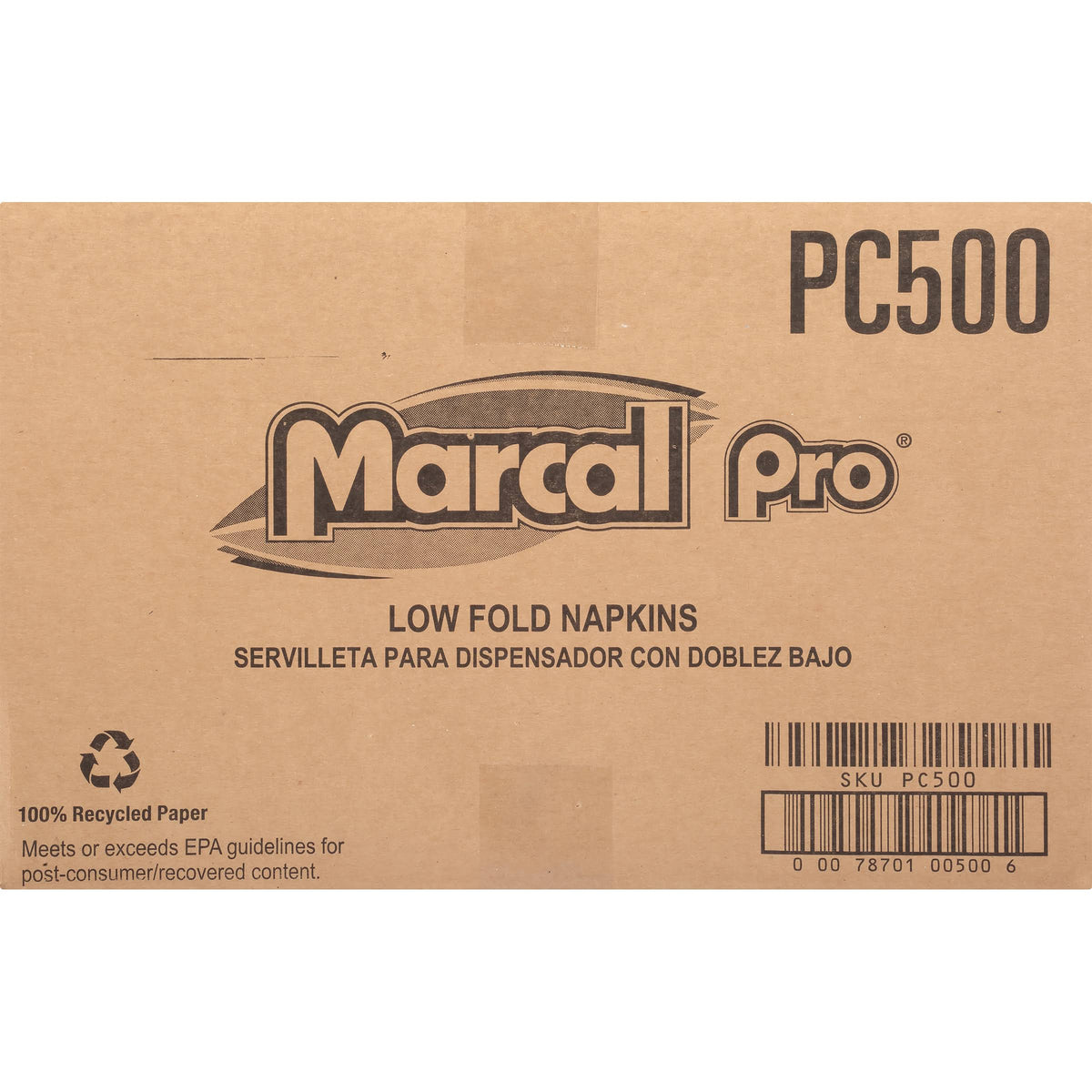 White 6.5x22 Length x 12x22 Width Napkin Dispenser Q515583