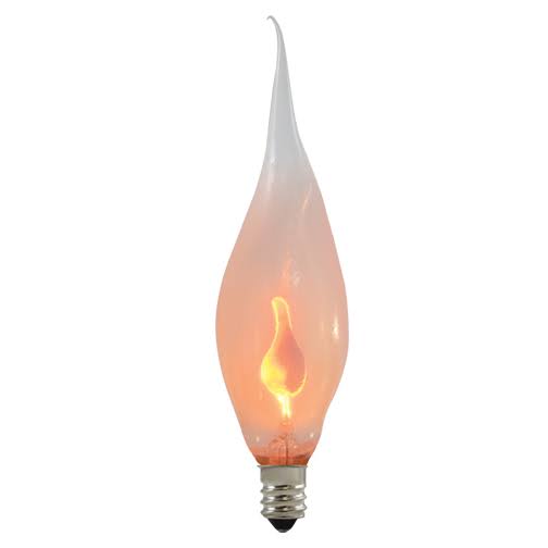25 Packs CA5 Chandelier Bulb Candelabra Base Flicker U13713