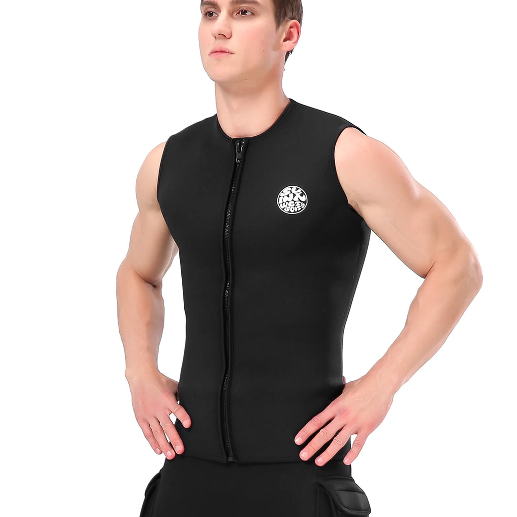 Sleeveless 3mm Neoprene Wetsuit Vest R41663