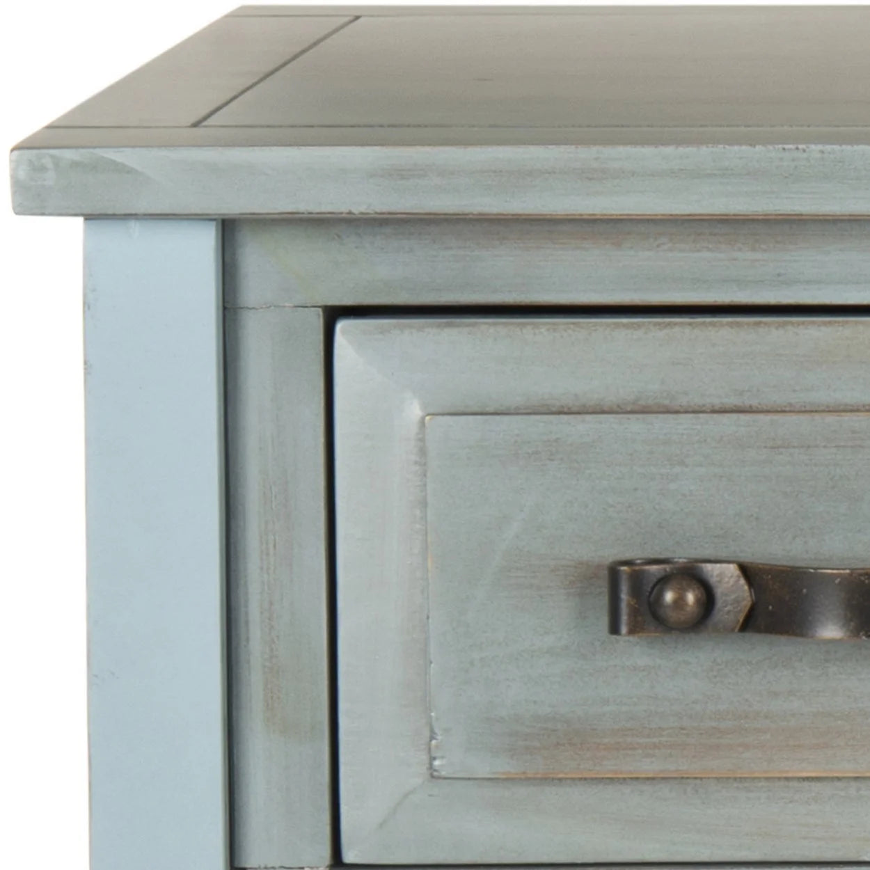 Rustic Console Table with 3 Drawers S148368