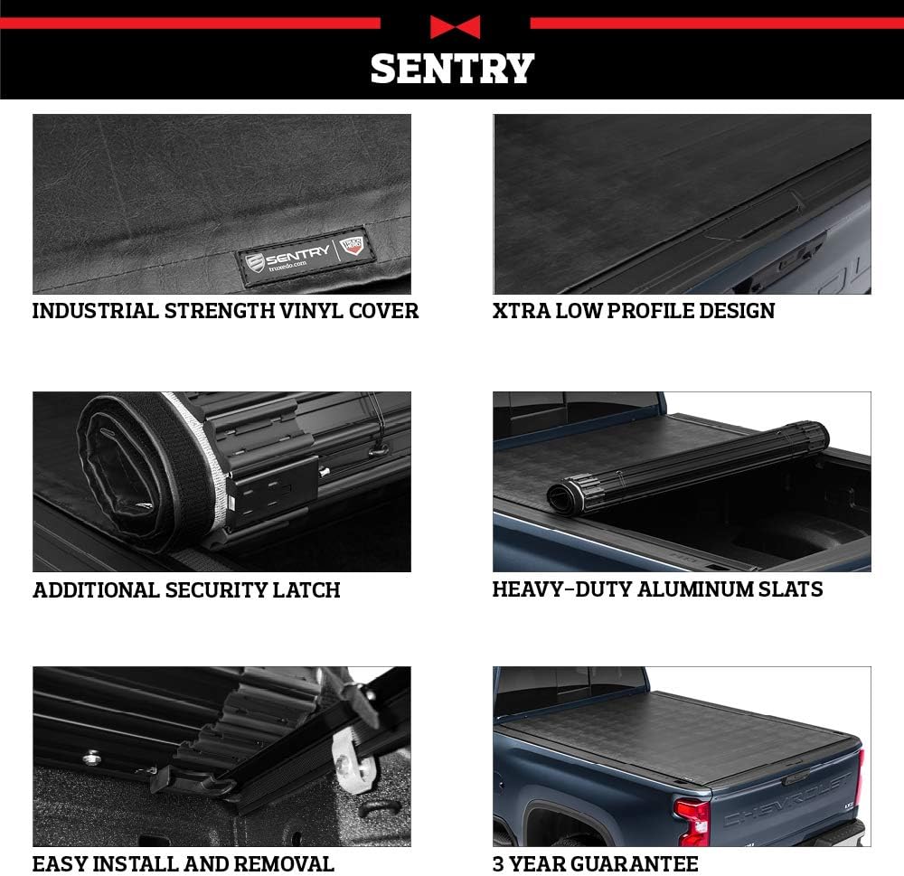 TruXedo Sentry Hard Rolling Truck Bed Tonneau Cover F5098