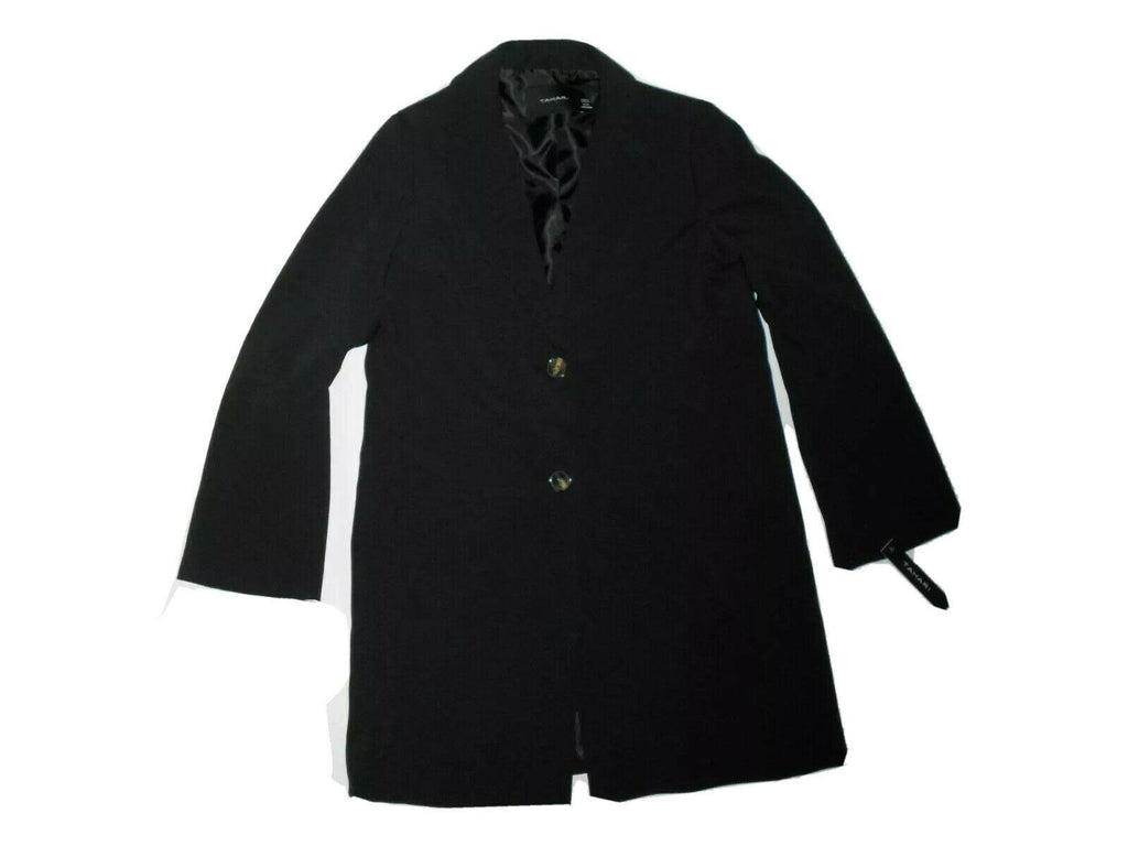 Black Xs Single-Breasted Coat C94865