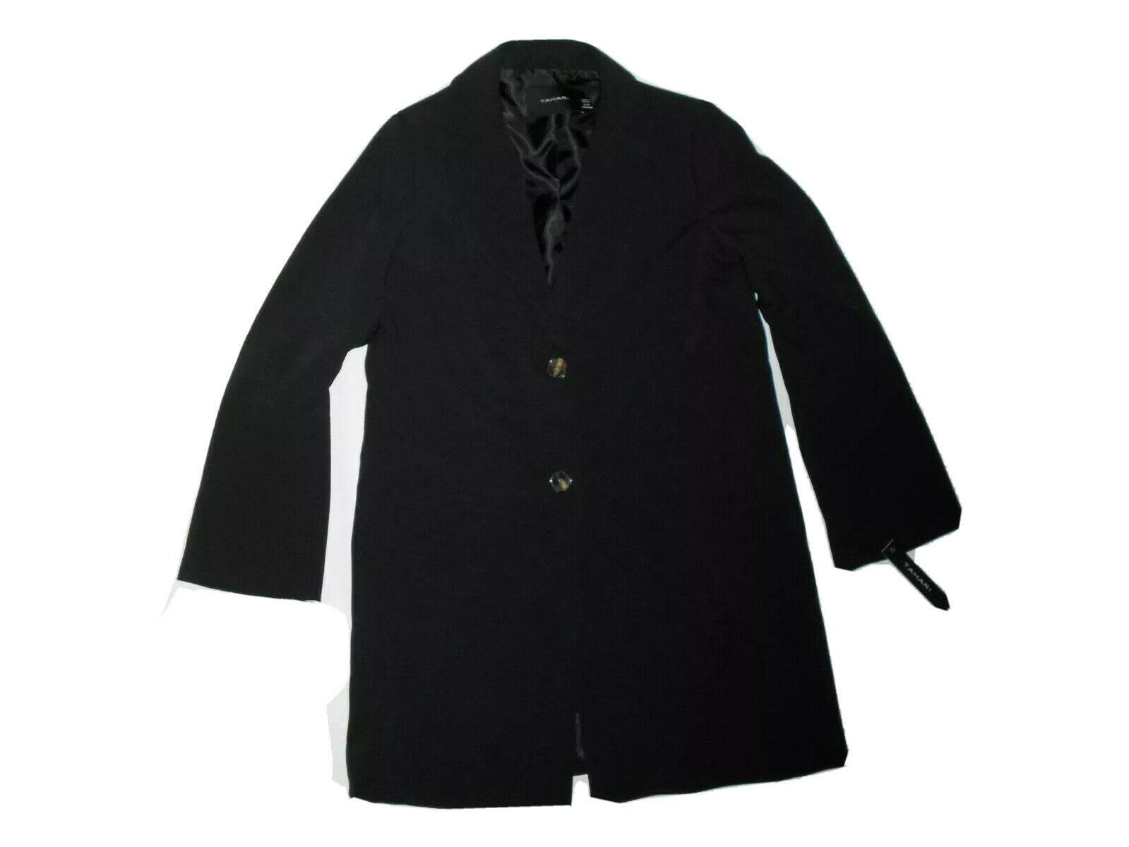 Black Xs Single-Breasted Coat C94865