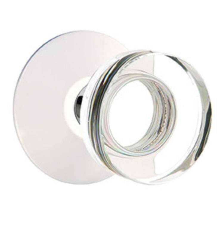 Satin Brass Privacy Crystal Knob Q406298