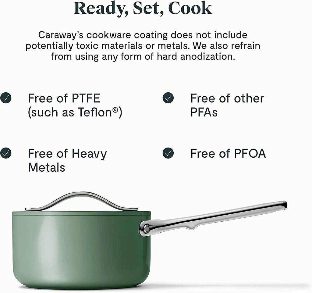 Nonstick Sauce Pan with Lid (1.75 qt) I6981