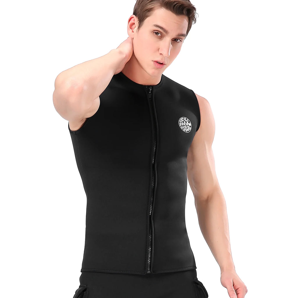 Sleeveless 3mm Neoprene Wetsuit Vest R41663