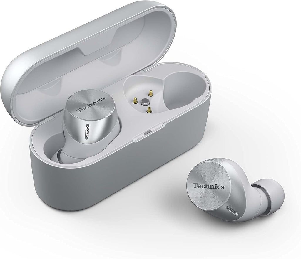 Silver True Wireless Earbuds with Noise Cancelling I75766