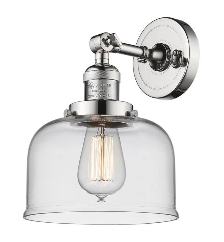 Large Bell 1 Light Sconce S74826