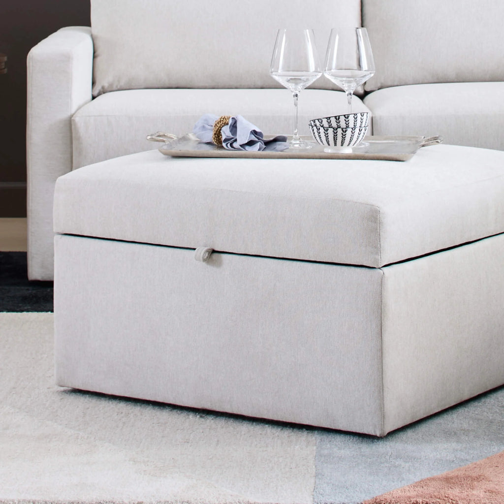 Frost Ottoman with Storage K9992