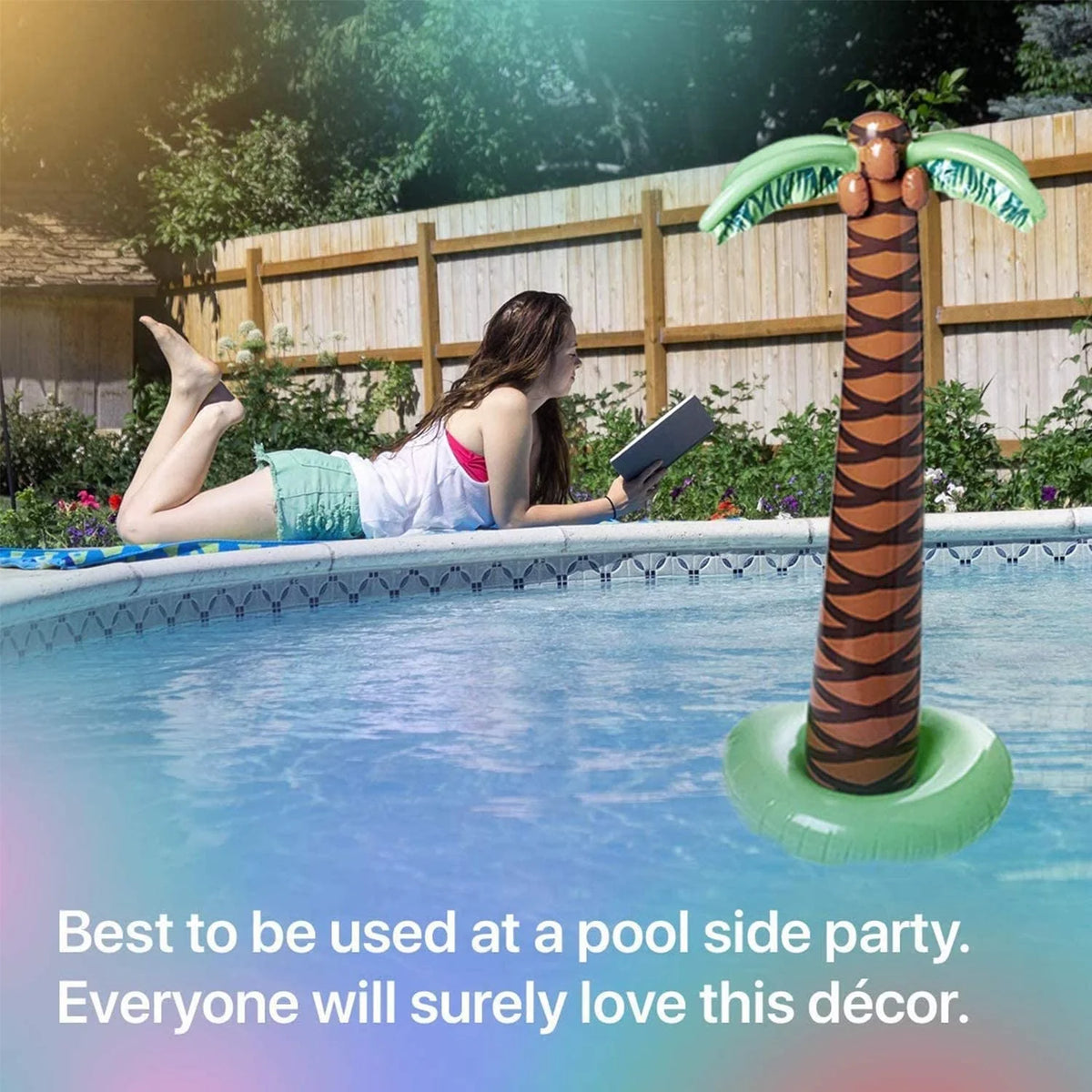 Giant Inflatable Palm Tree, 2 Pack Y169